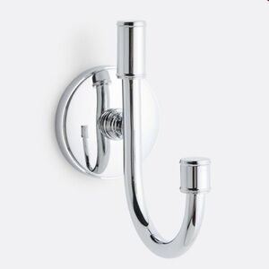 Rejuvenation Ladd Single Hook 4-1/2” Polished Chrome #1